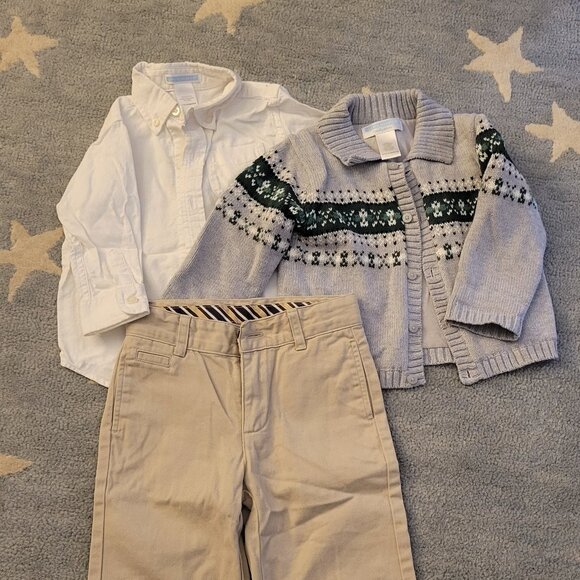 Janie & Jack 3 Piece Set - Picture 1 of 8